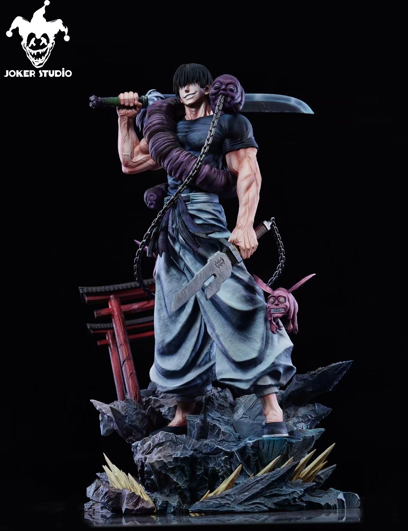 Joker Studio Toji Fushiguro Jujutsu Kaisen Statue