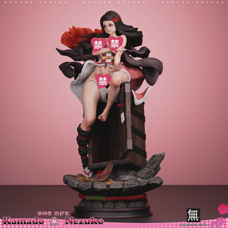 Anonymous Studio - Demon Slayer Nezuko Kamado 1/6 & 1/4 Statue(GK) (Adult 18+)