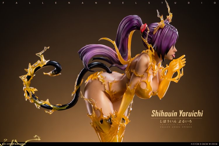 IN Stock Fallen Angel Studio - Bleach: Thousand-Year Blood War Shihouin Yoruichi 1/4 Statue(GK) (Adult 18+)