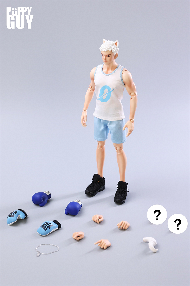 WeArtDoing - Original BJD PUPPY GUY-WHITE (Licensed) Action Figure