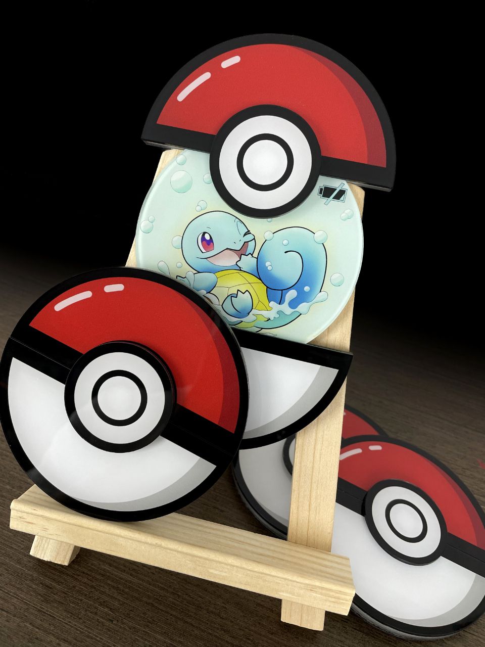 IN-STOCK MOMO Studio Pokemon Poke Ball Pikachu Bulbasaur Charmander Squirtle Magnet