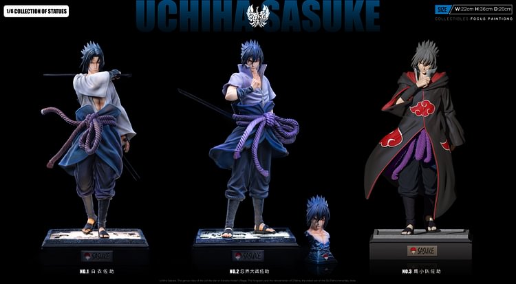 Nirvana Studio - Naruto Uchiha Sasuke Life Series #2 Ninja World War Sasuke 1/6 Statue(GK)