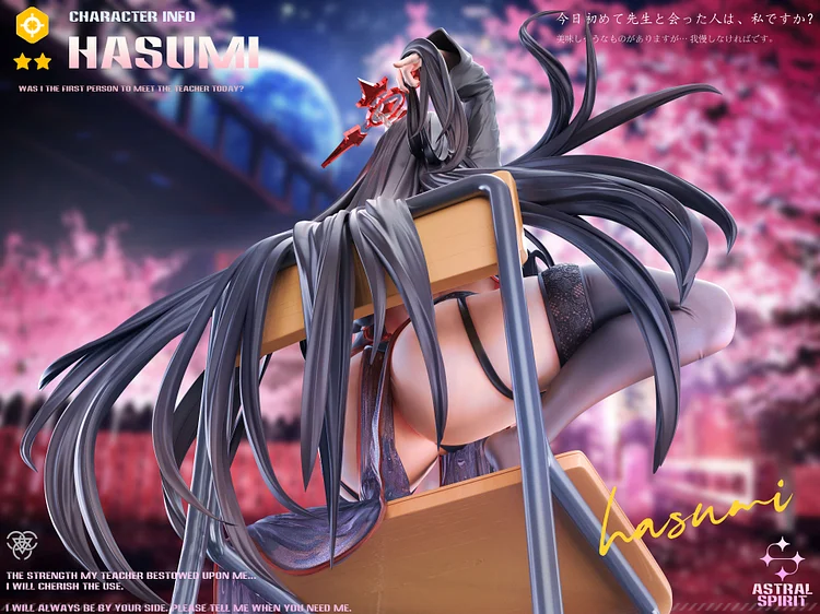 Astral Spirit Studio - Blue Archive Series #1 Hanekawa Hasumi 1/6 Statue(GK) (Adult 18+)