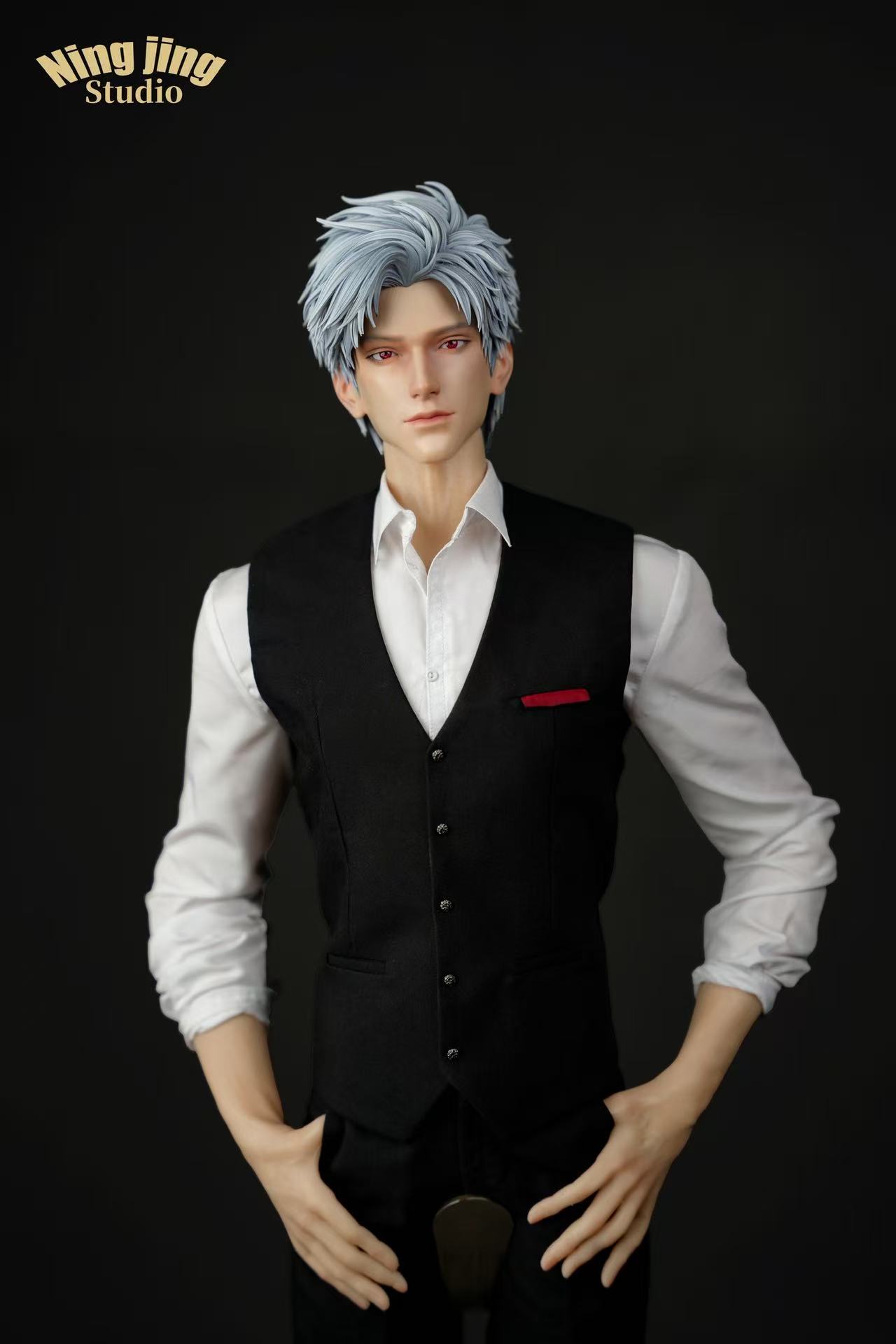 NINGJING Studio Sylus 1/3 Platinum Silicone Doll Love and Deepspace