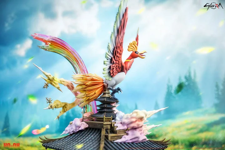 Cybera Studio - Ho-Oh Pokemon Statue 