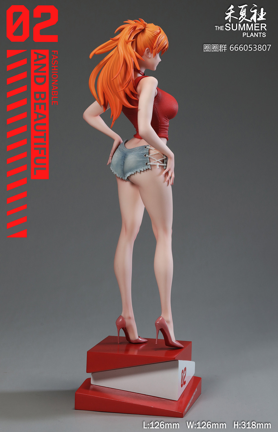 The Summer Plants Studio - (EVA) EVAngelion - Asuka 1/6 Statue(GK)