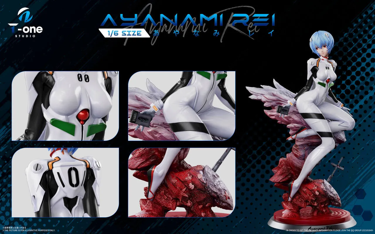T-one Studio - Ayanami Rei Neon Genesis Evangelion Statue 