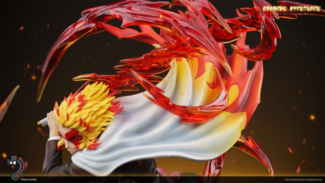 Ming Long Studio - Demon Slayer 03 Flame Hashira Kyojuro Rengoku 1/6 & 1/8 Statue(GK)