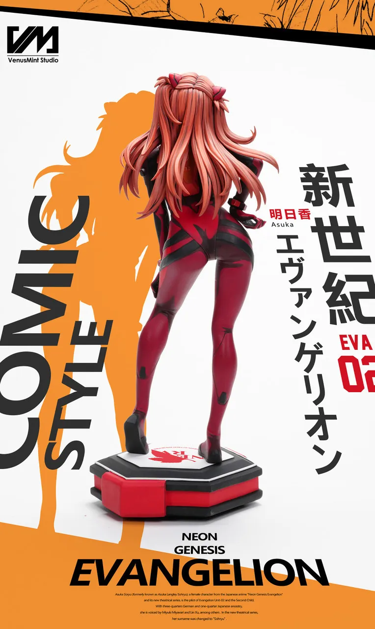 Venus Mint Studio - Anime Painted Series 01 Soryu Asuka Langley Neon Genesis Evangelion Statue
