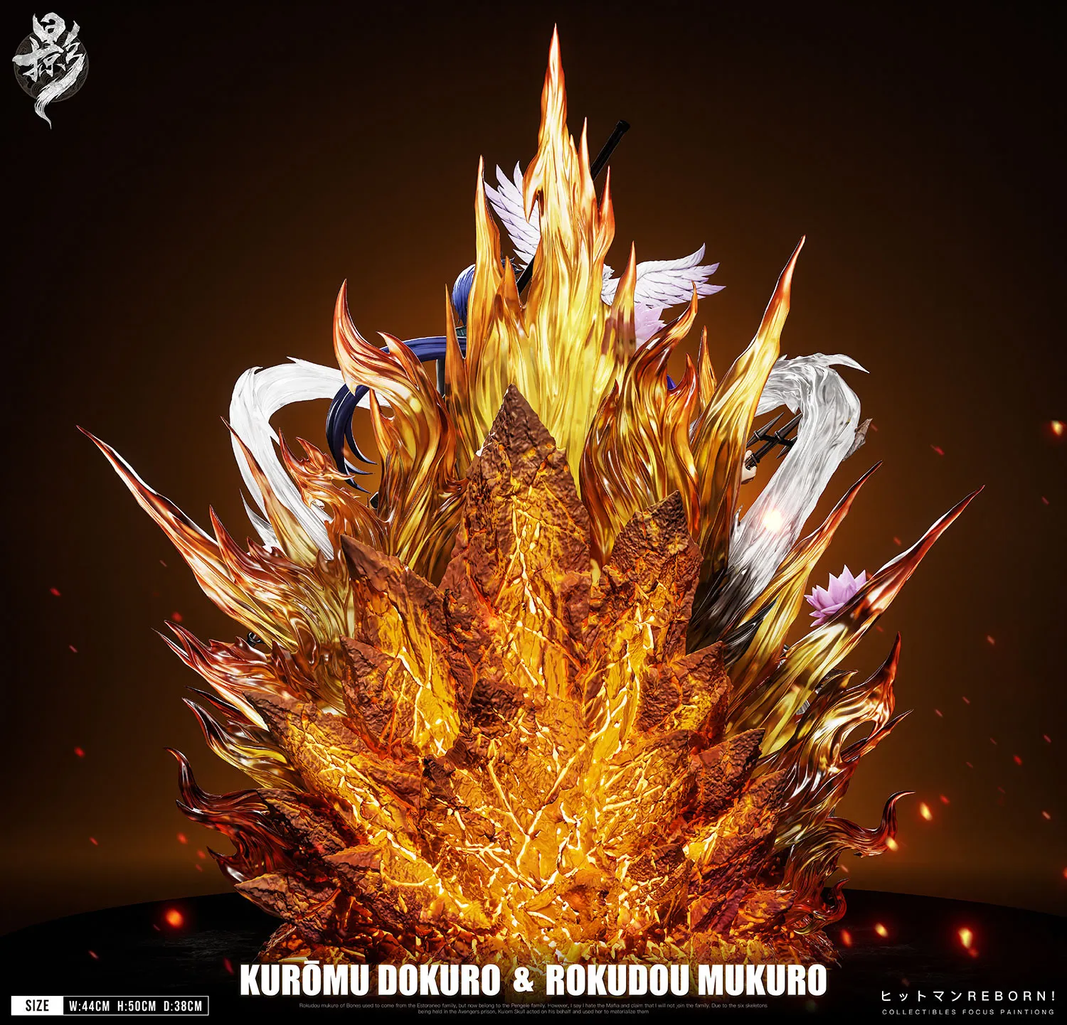 Lue Ying Studio - Chrome Dokuro X Mukuro Rokudo Mist Guardian Duet 005 Katekyo Hitman Reborn Statue