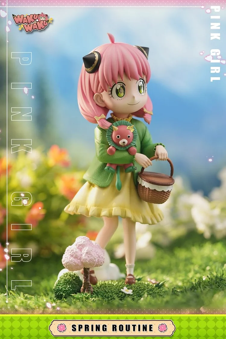 WakuWaku Studio - Four Seasons Spring Daughter Anya Forger Statue(GK)
