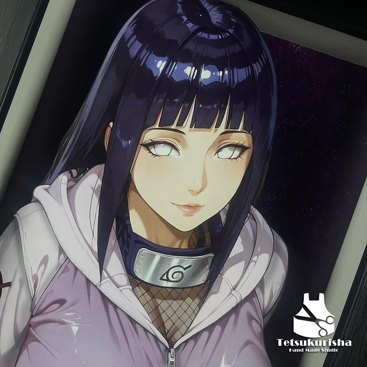 Tetsukurisha Studio - Hinata Hyuga Chubby Girls Series #06 3D Decorative Painting Naruto