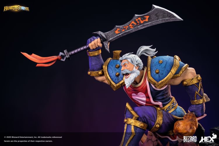 HEX Collectibles Studio & BLIZZARD ENTERTAINMENT - Hearthstone Leeroy Jenkins 1/6 *& 1/10 Statue (Licensed)-Statue Master