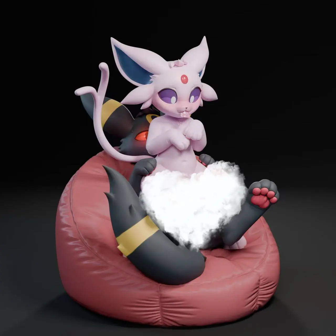 Spirit Demon Studio - Pokémon Espeon & Umbreon Statue(GK)