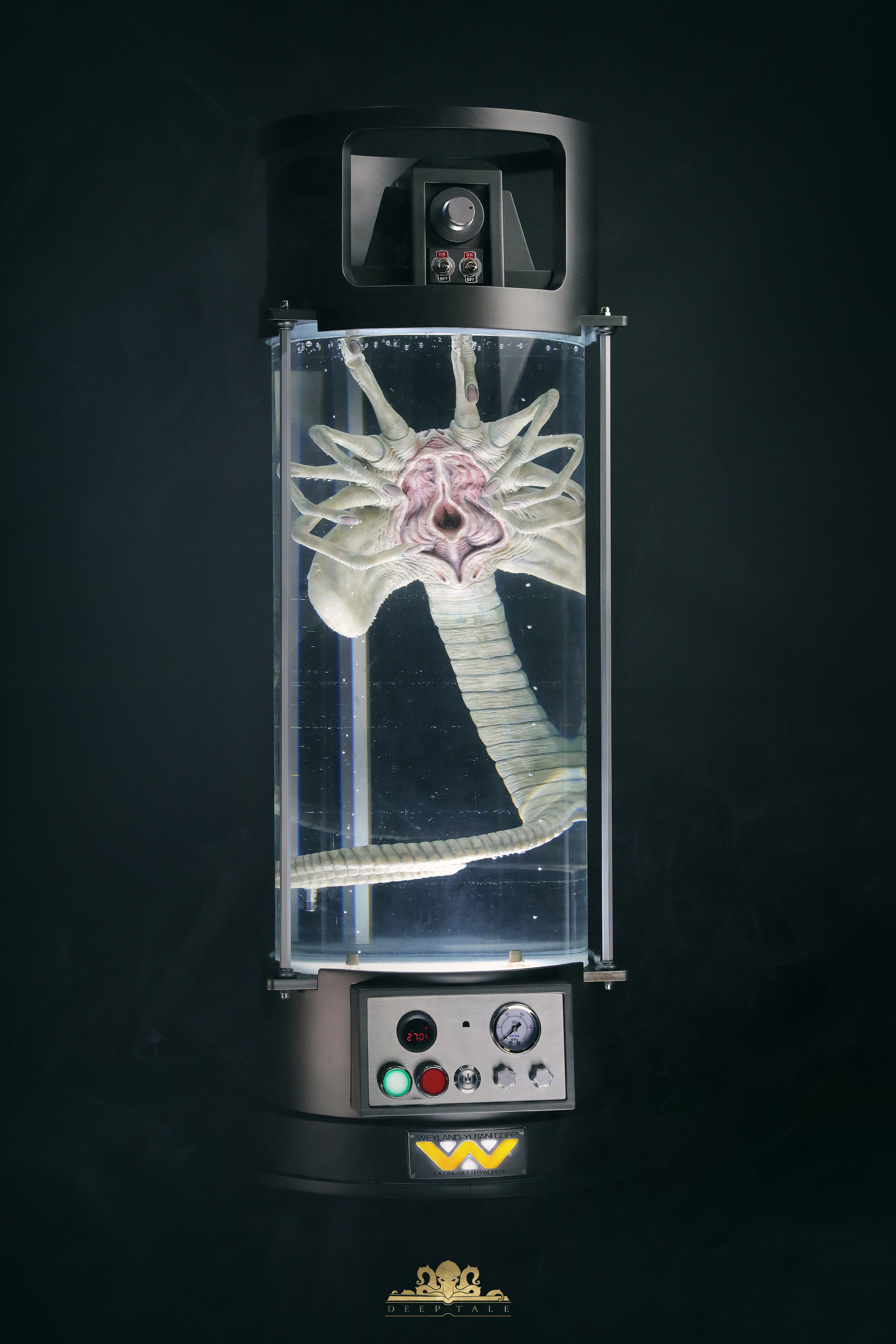 Deep Tale Studio - Alien Facehugger Stasis Chamber Statue(GK)