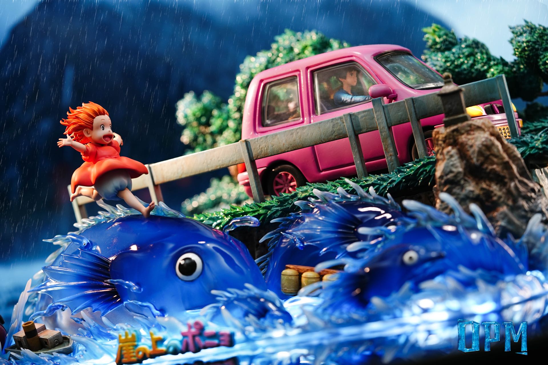 OPM Studio Hayao Miyazaki Desktop Scene Series 015  Ponyo