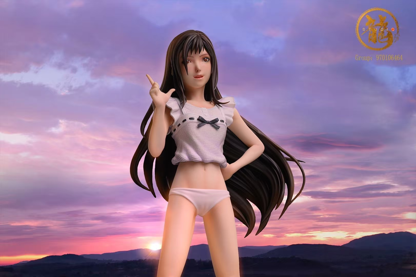 Dragon Studio - Final Fantasy Little Tifa Statue(GK)