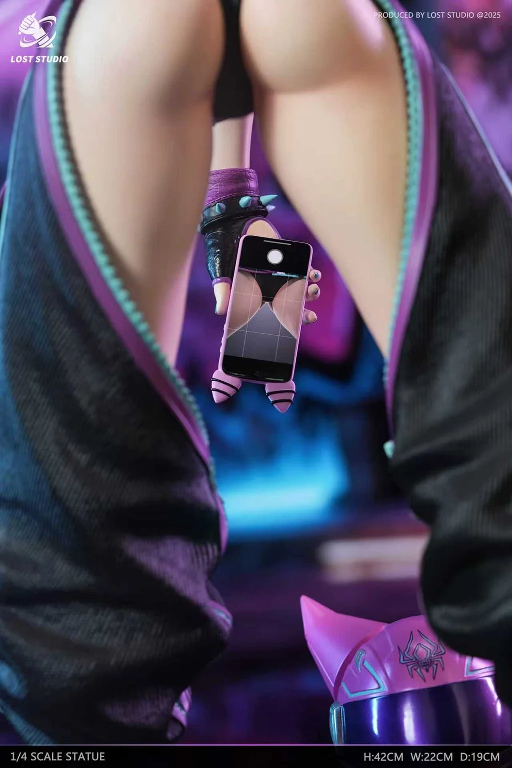 LOST Studio - Spider Girl Han Juri Street Fighter Statue 