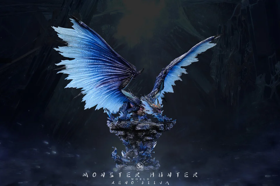 S6 Studio - Monster Hunter Xeno'jiiva with LED Statue 