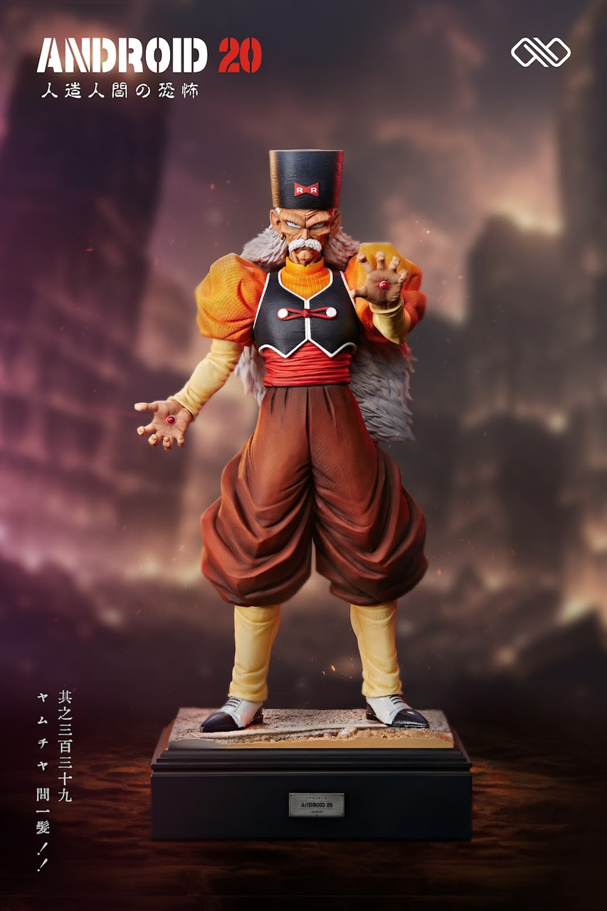 Infinite Studio - Dragon Ball Android 19 & Dr. Gero Android 20 1/4 & 1/6 Statue(GK)