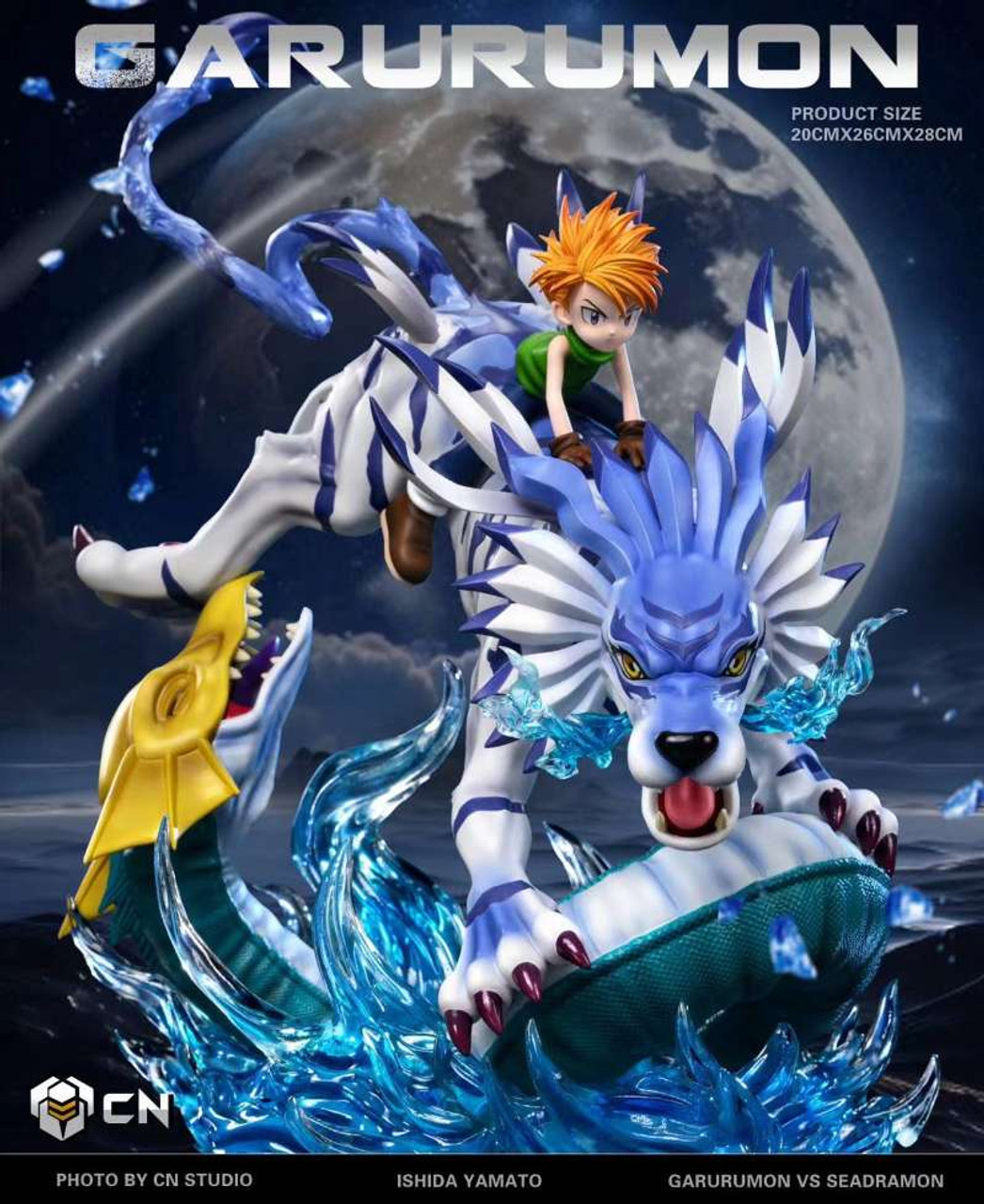 CN Studio - Digimon Adventure - Digimon Garurumon Statue(GK)
