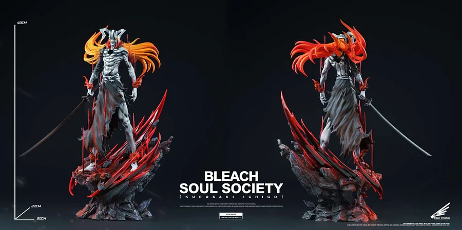 Time studio - Hollowfication Ichigo Kurosaki BLEACH Statue