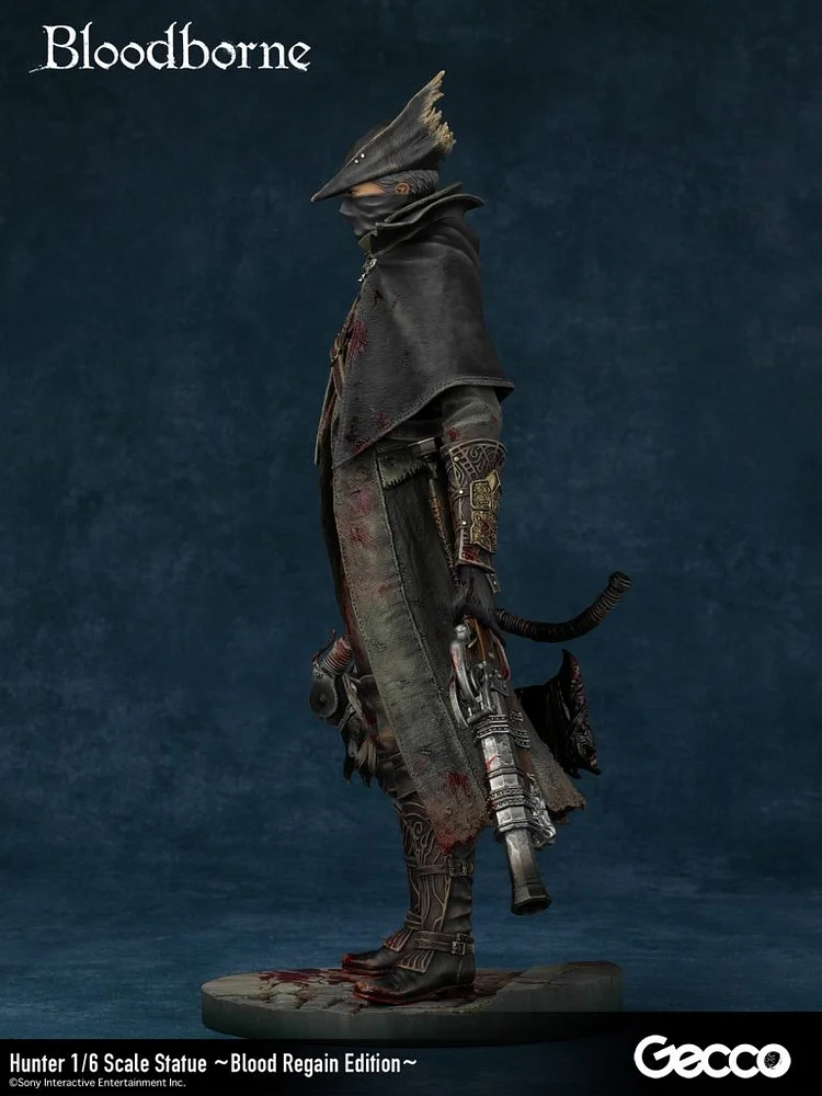 Gecco - Bloodborne Hunter 1/6 Scale Statue Blood Regain Edition 46736GC (Licensed) Statue(GK)