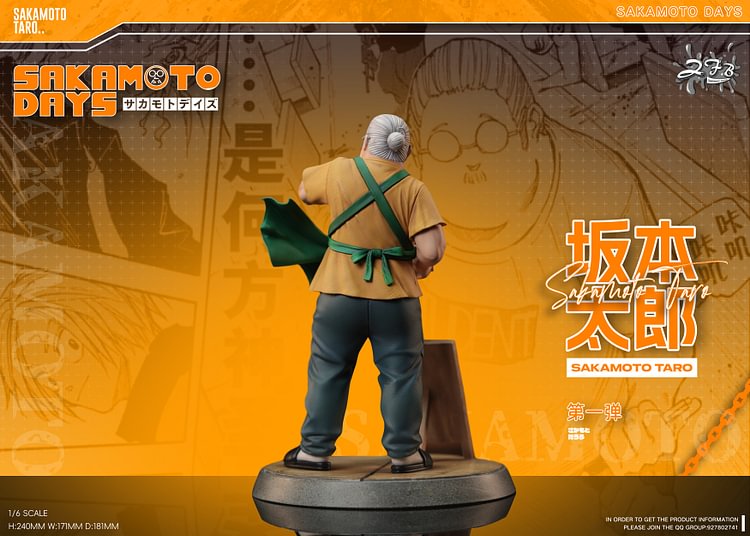 ZFB Studio - Sakamoto Days Fat Taro Sakamoto Statue(GK)