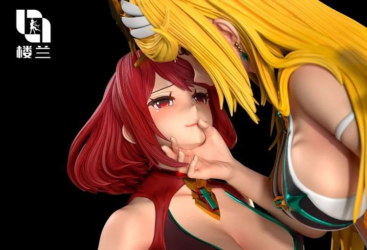 Lou lan Studio - Xenoblade Hikari & Homura 1/6 Statue(GK) (Adult 18+)