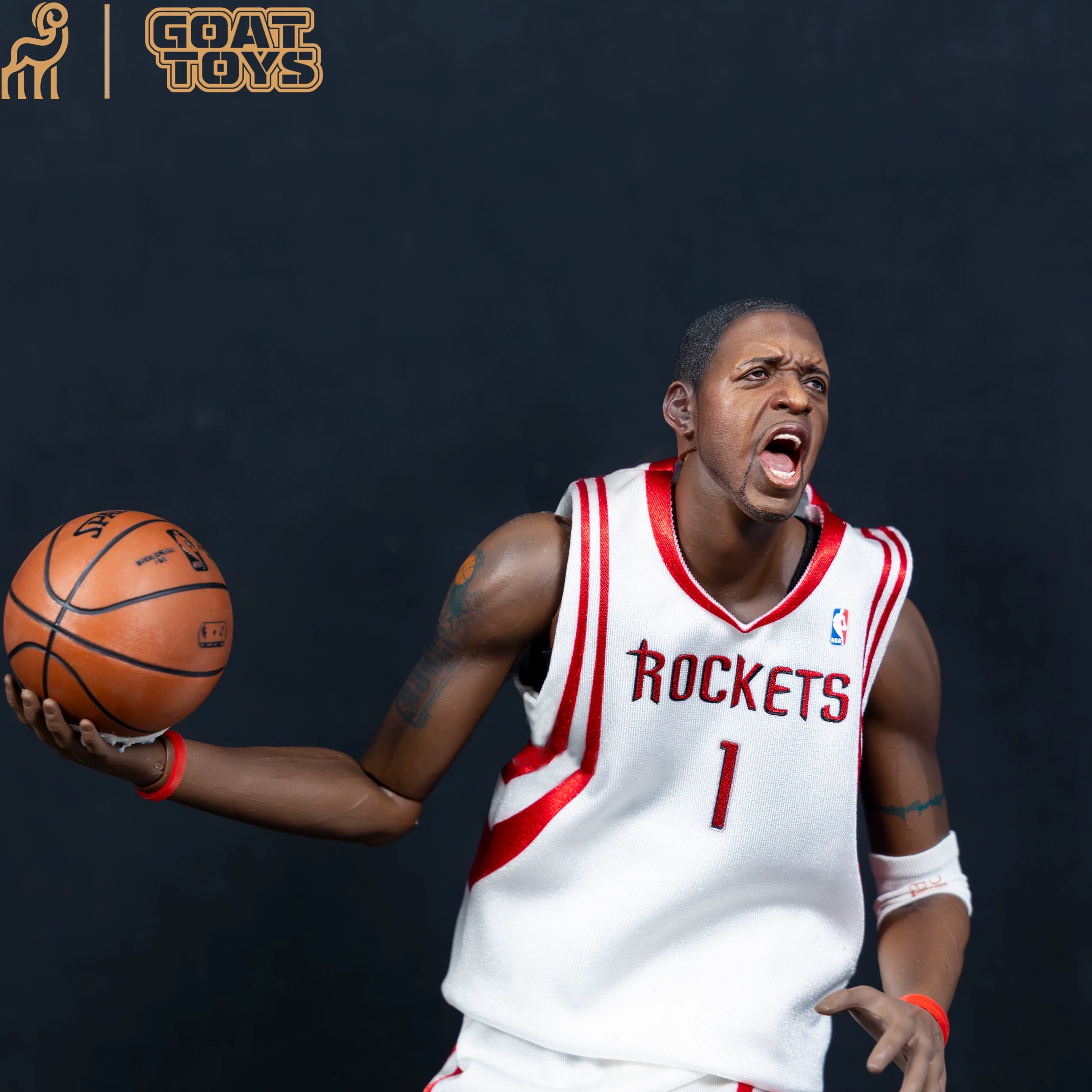 Goat Toys - NBA 1/6 McGrady Rockets McGrady 35 seconds 13 points set Action Figure