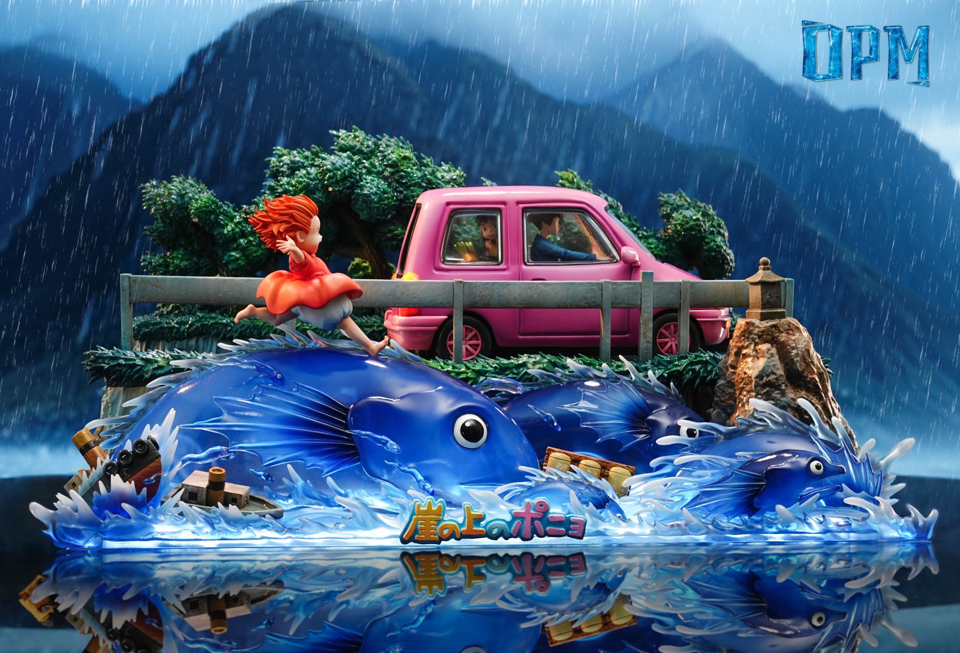 OPM Studio Hayao Miyazaki Desktop Scene Series 015  Ponyo