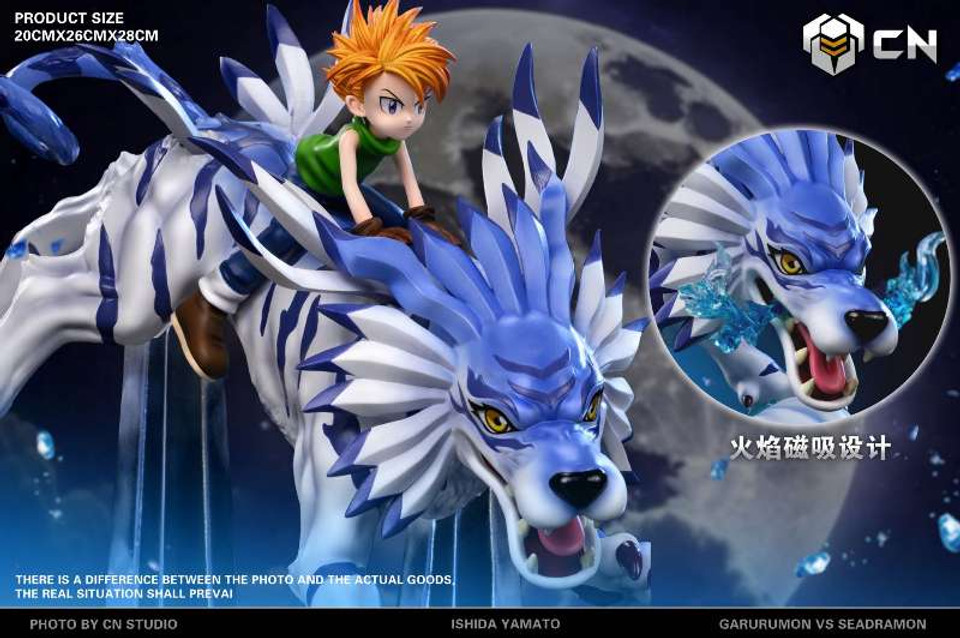 CN Studio - Digimon Adventure - Digimon Garurumon Statue(GK)