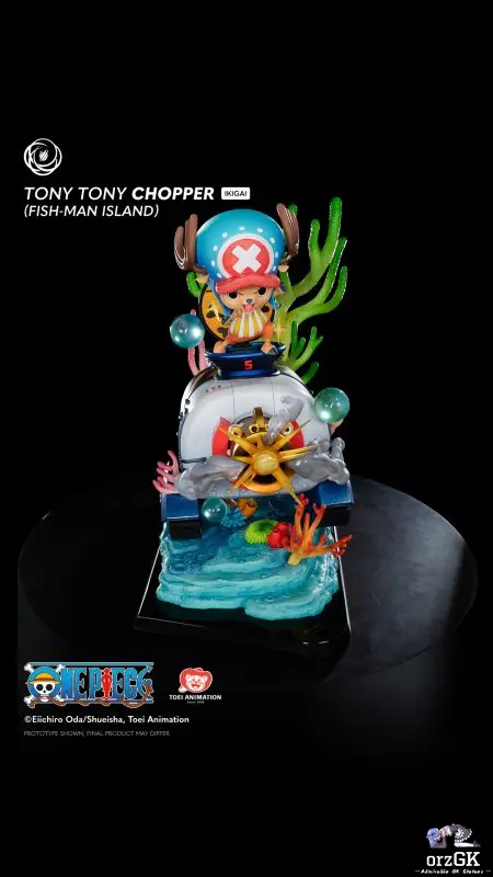 Tsume Studio - Ikigai Series Tony Tony Chopper Fish-Man Island Licensed Statue