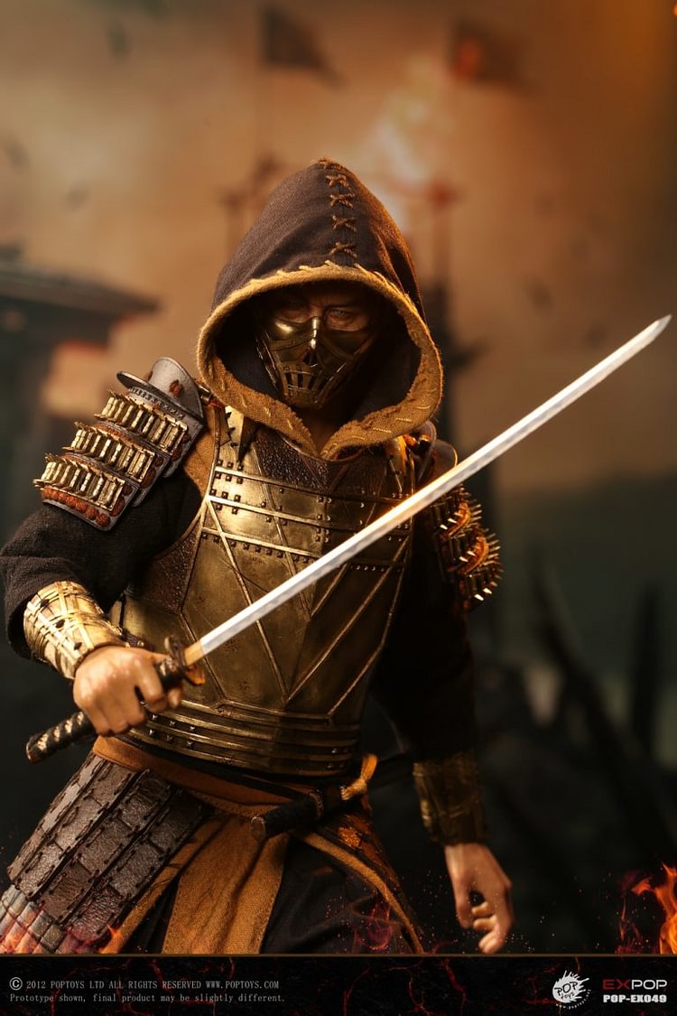 POPTOYS - Original 1/6 Representative from Hell Warrior Scorpion POP EX049 (Licensed) Action Figure