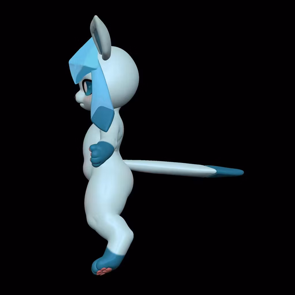 Spirit Demon Studio Glaceon Doll Pokémon IN Stock