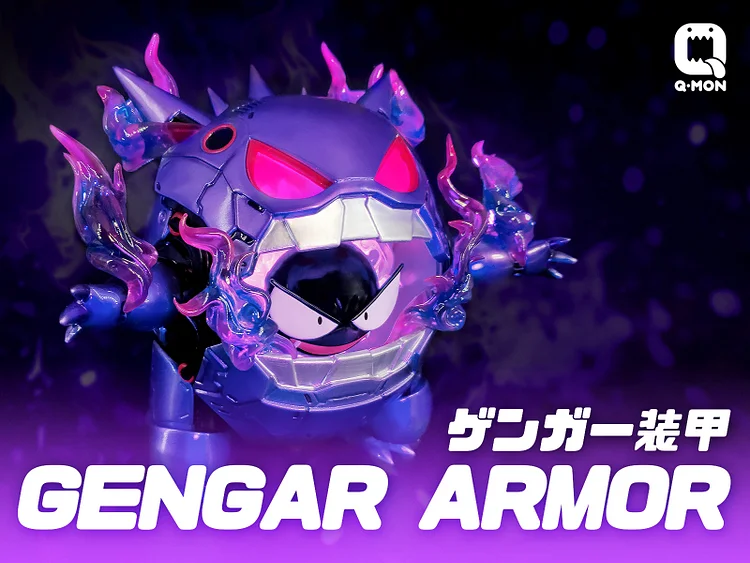 Q-MON Studio - Pokémon Gengar Armor Statue(GK)