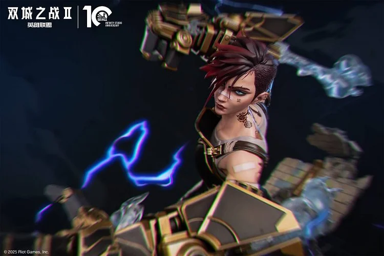 Infinity Studio - League of Legends Arcane: League of Legends II Vi (Licensed) Statue(GK)-Statue Master