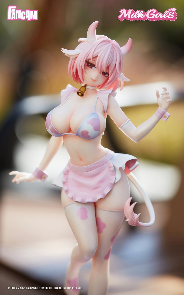 FANCAM Studio - Other series - Milk Cow Girl 1/6 Statue(GK) (Adult 18+)