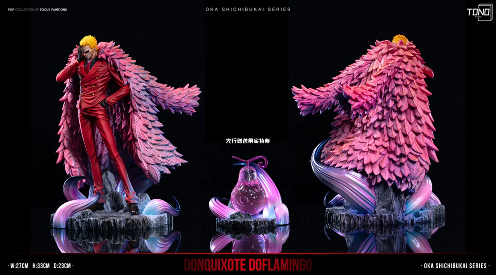Tono Studio - One Piece - Donquixote Doflamingo Statue(GK)