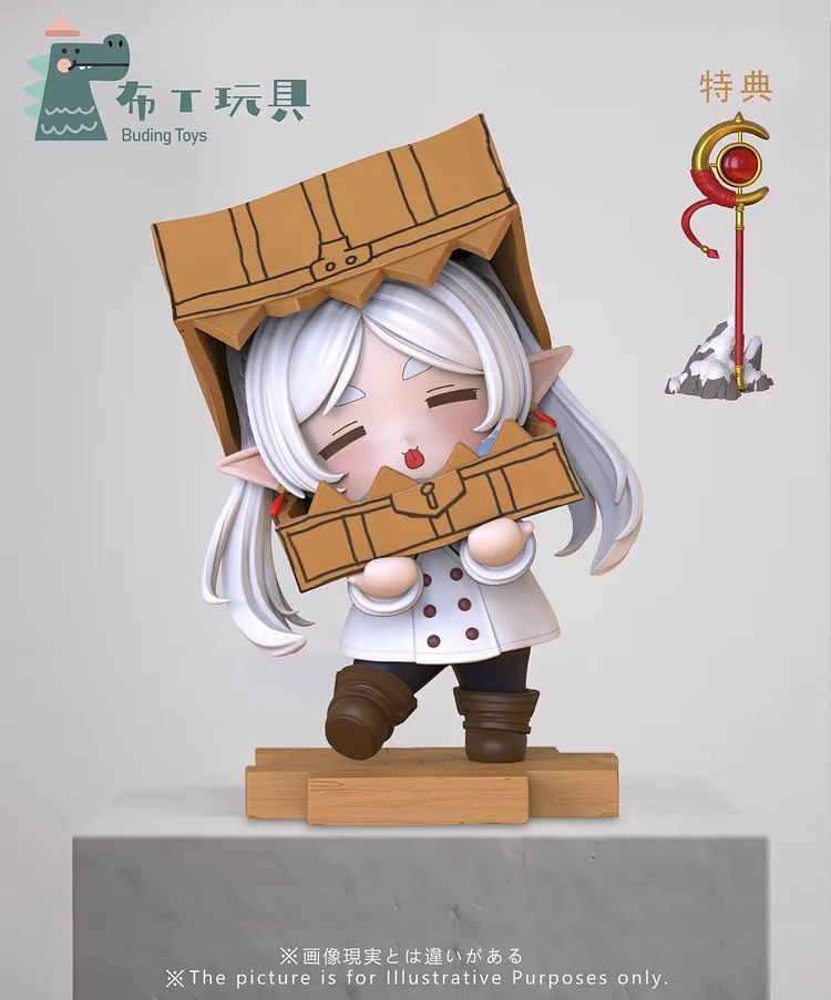 Buding Toys Studio - Frieren: Beyond Journey's End Q version cardboard Frieren table decoration Statue(GK)