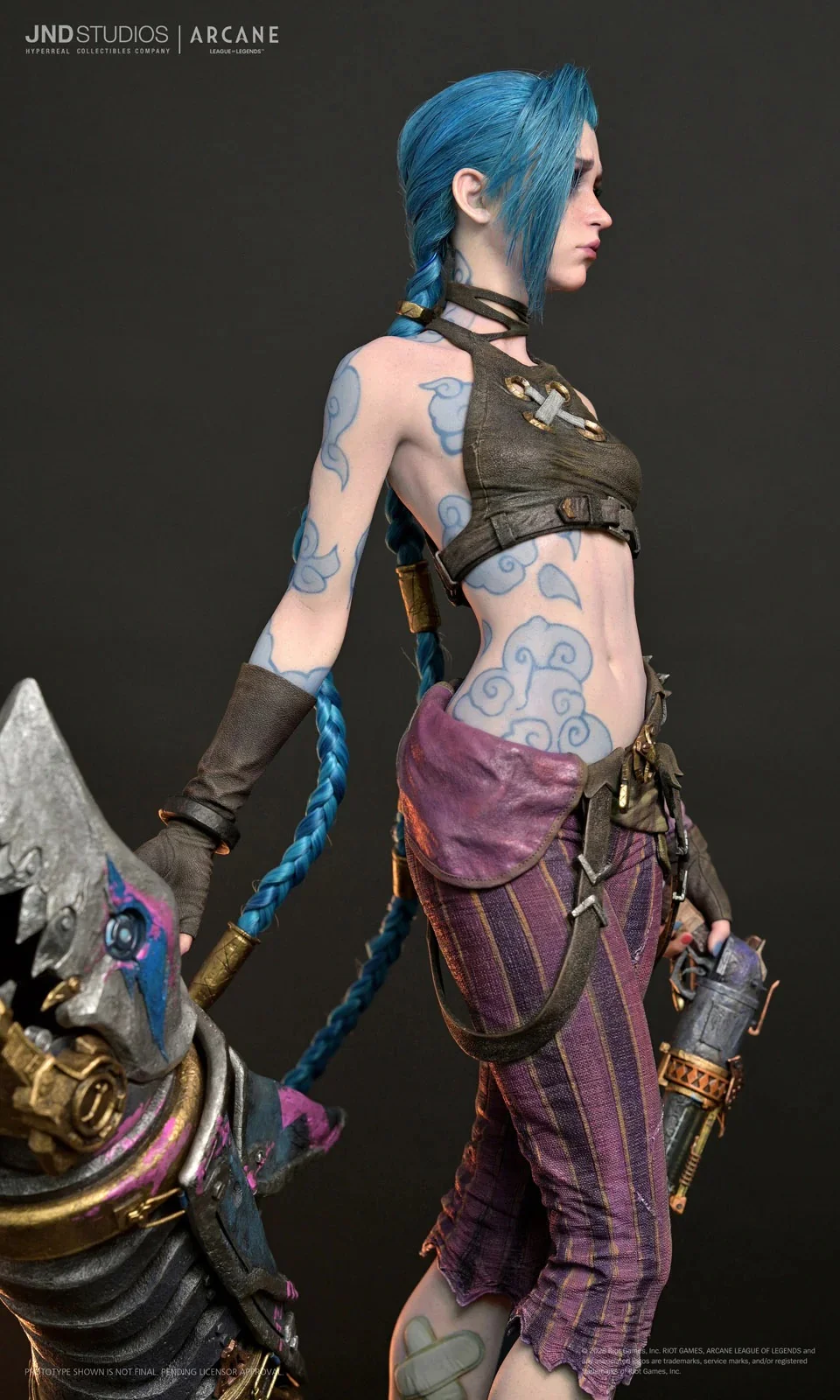 JND Studio - JINX of Arcane: League of Legends  Statue HMS-028 Licensed