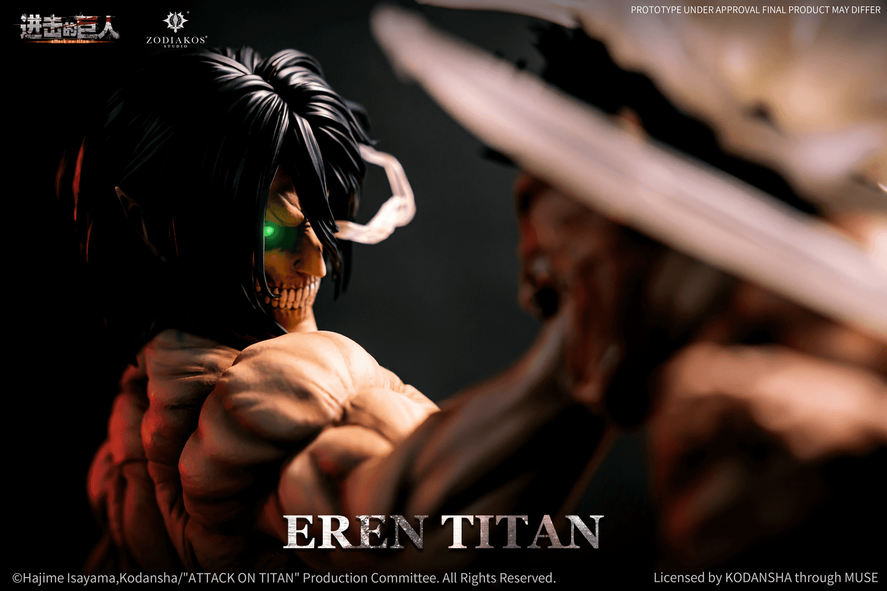 Zodiakos Studio - Attack On Titan Eren Yeager (Licensed) Statue(GK)