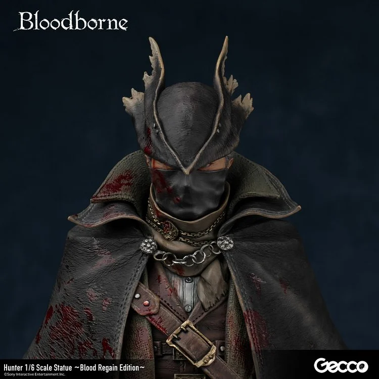 Gecco - Bloodborne Hunter 1/6 Scale Statue Blood Regain Edition 46736GC (Licensed) Statue(GK)