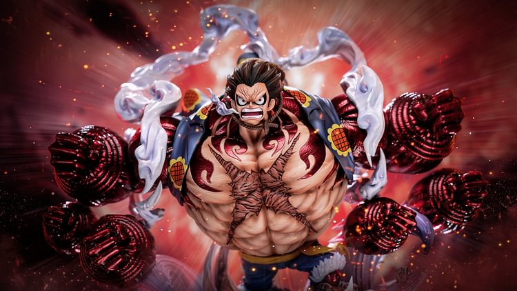 LX Studio - One Piece - gear 4 Luffy Statue(GK)