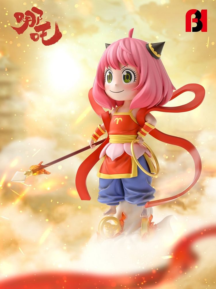 FBI Studio - Spy x Family Anya Forger cos Nezha Statue(GK)-Statue Master