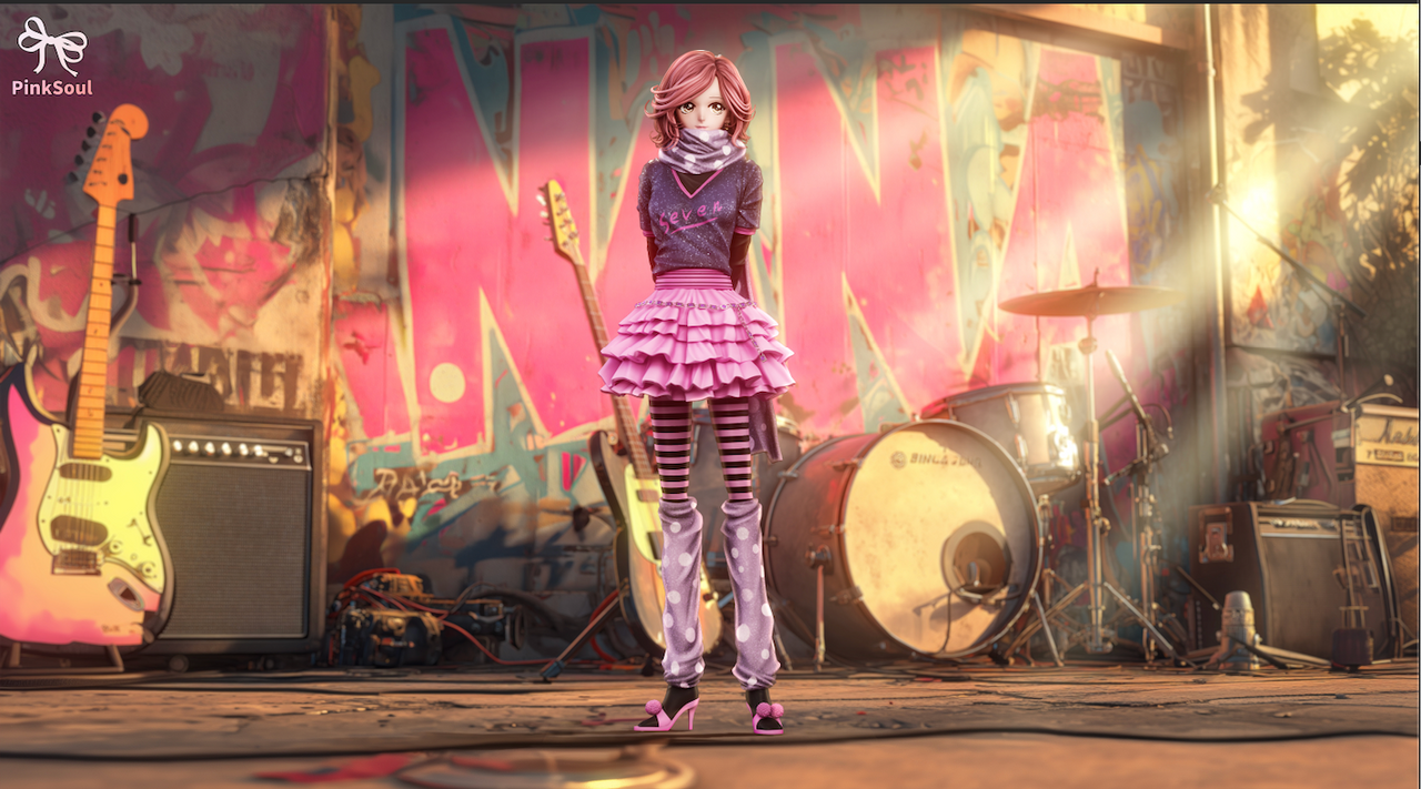 PinkSoul Studio - Komatsu Nana Statue(GK)