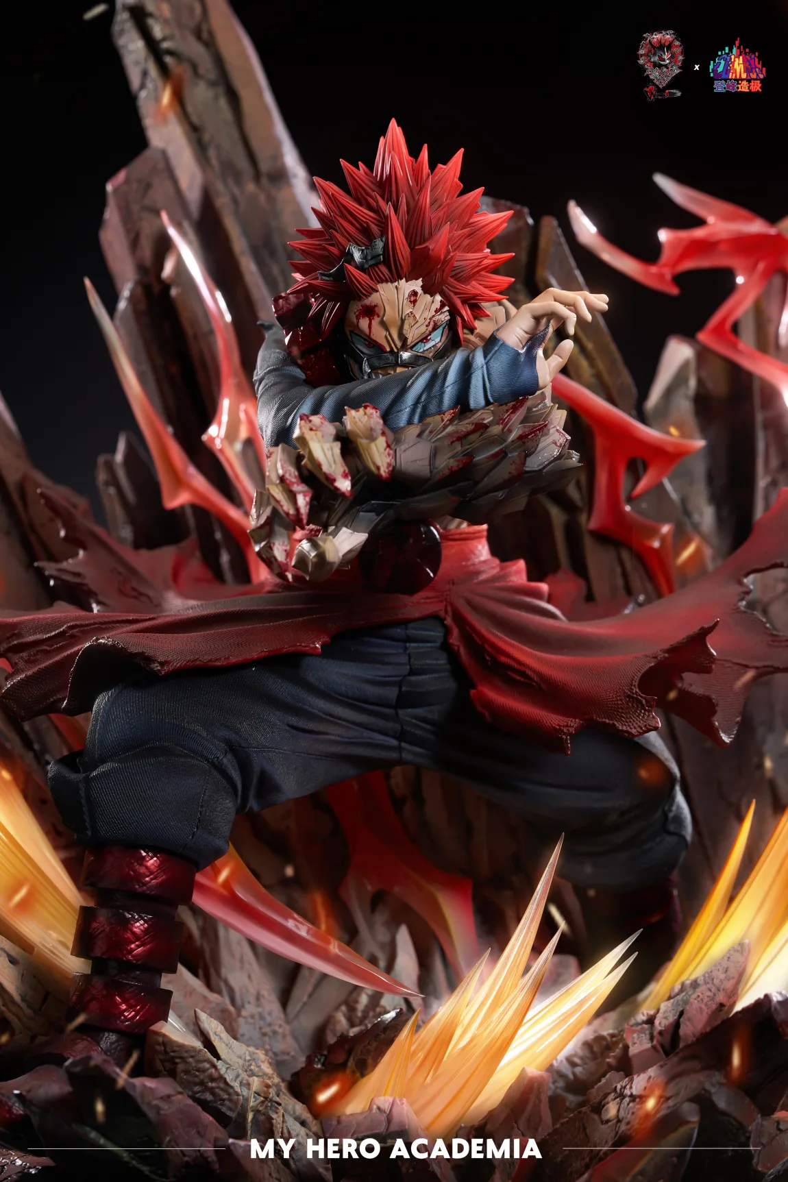 Weare A Design & Climax Studio - My Hero Academia - Kirishima Eijiro with LED 1/5 & 1/6 Statue(GK)