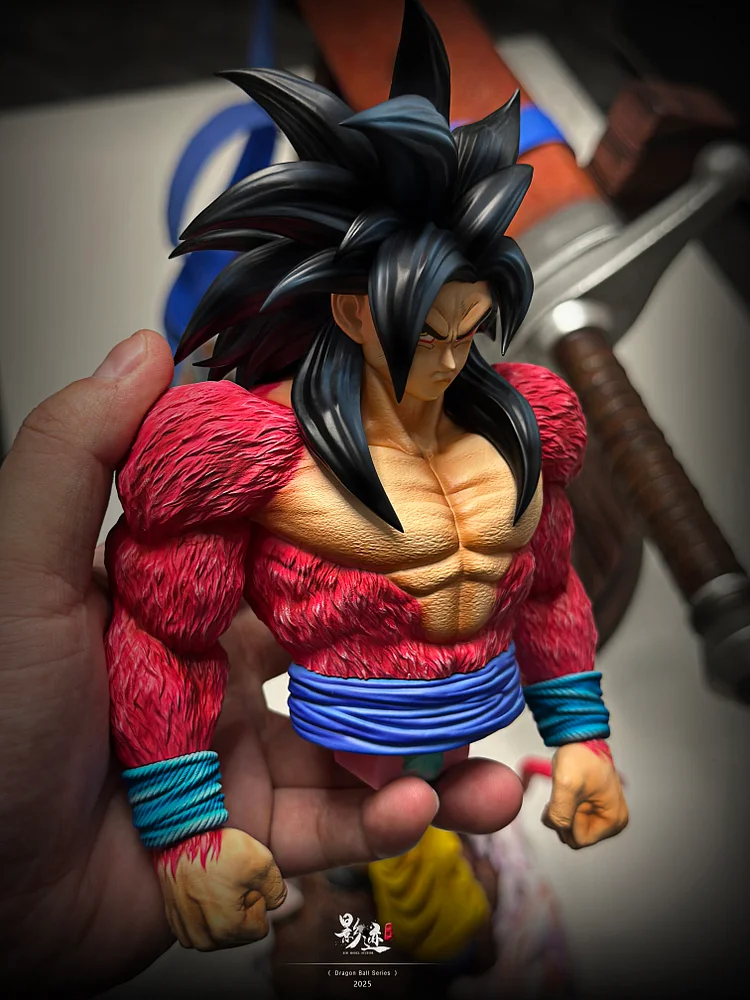 Dim Studio - Dragon Ball Characters Series 021 Super Saiyan 4 Son Goku 1/6 &  1/4 Statue(GK)