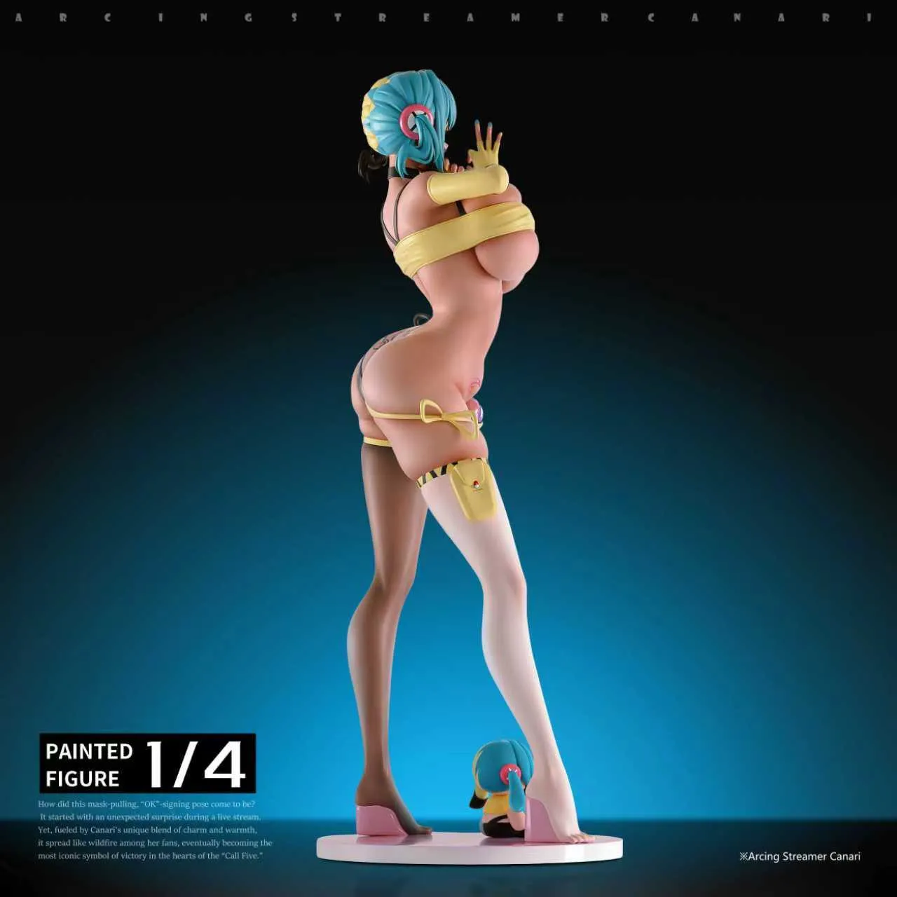 AGC Studio - Curvy Girl Canari Pokemon Statue