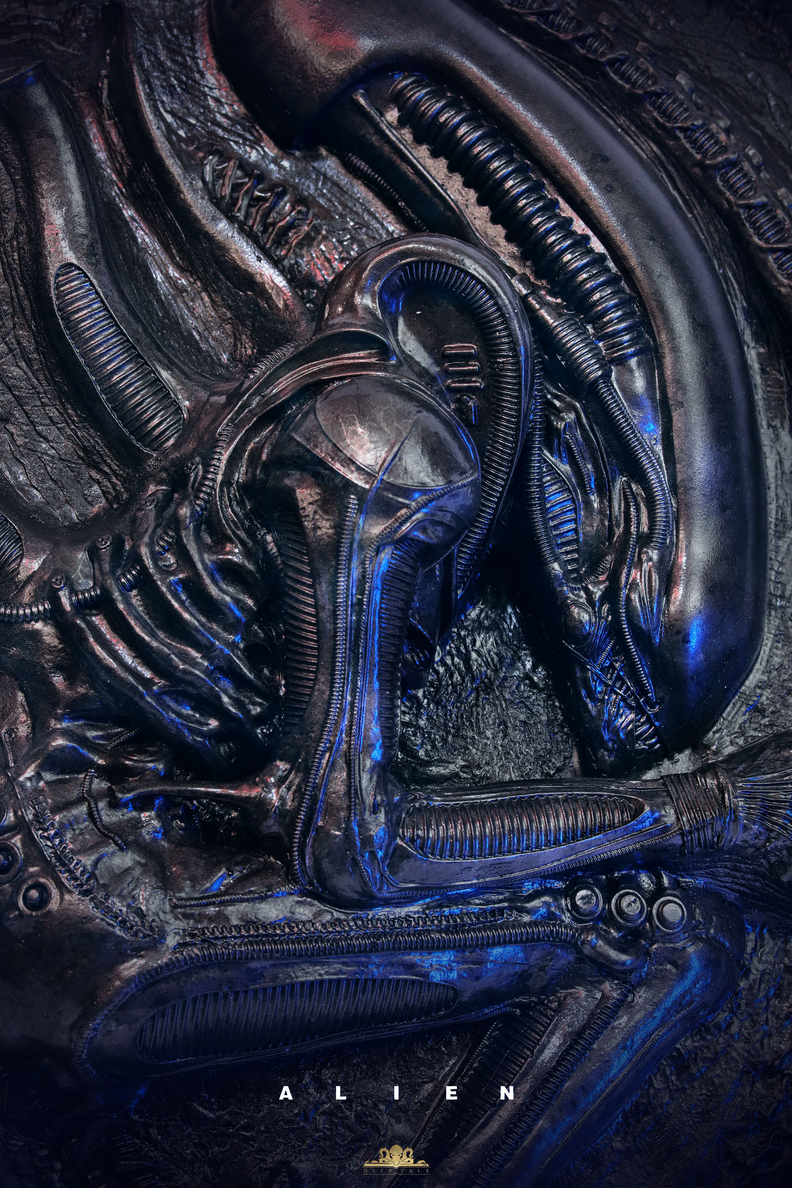Deep Tale Studio - Alien Big Chap 3D Wall Art 1/3 Statue(GK)